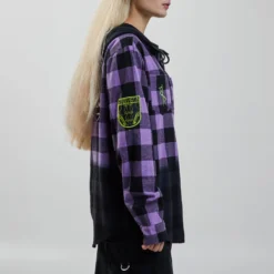 Edgerunners Flannel Hoodie -Atsuko Sale Store HDM5NP0CPR RachelSmall003