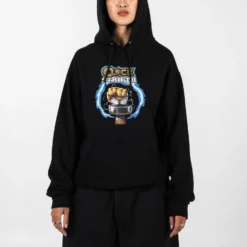 Cast And Clock Black Hoodie