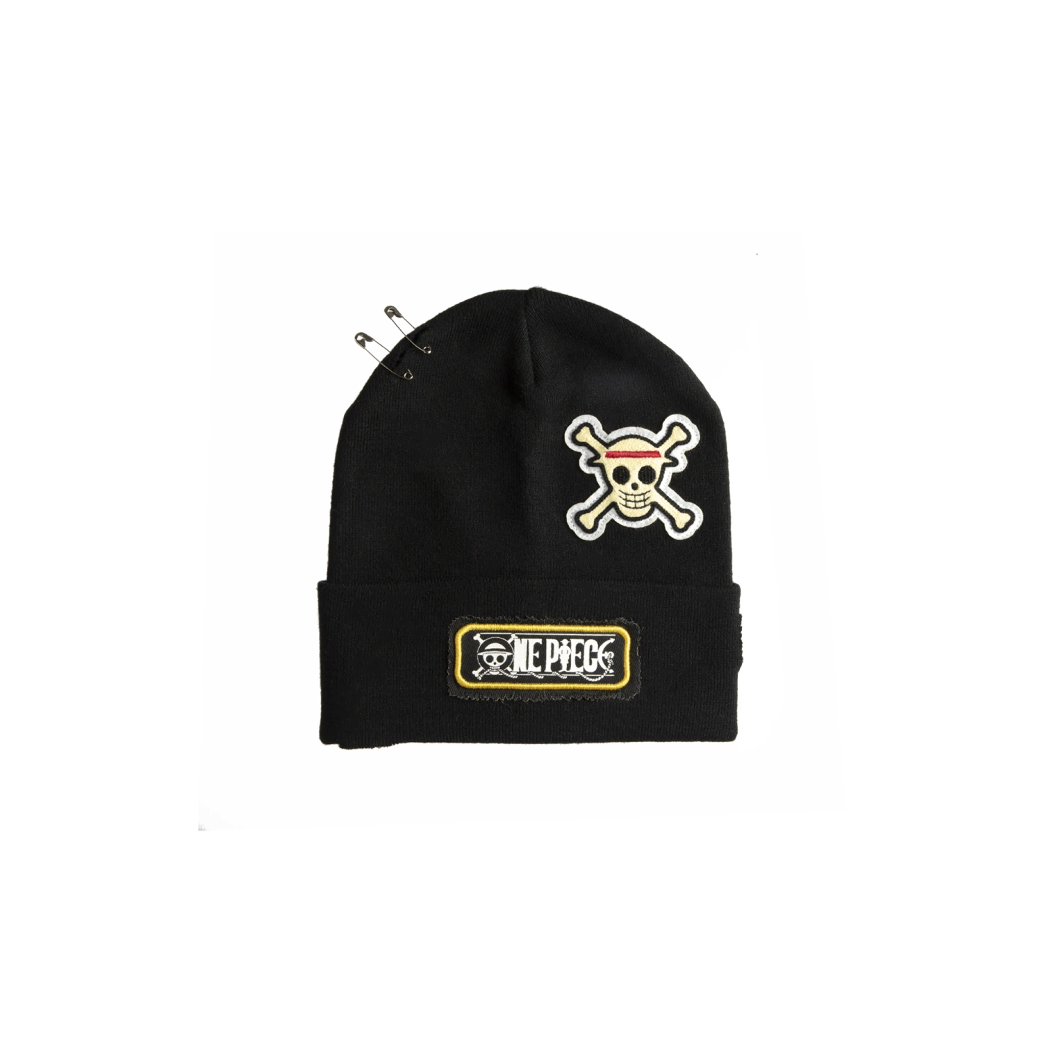 One Piece Logo Distressed Cuffed Beanie 3 One Piece Logo Distressed Cuffed Beanie