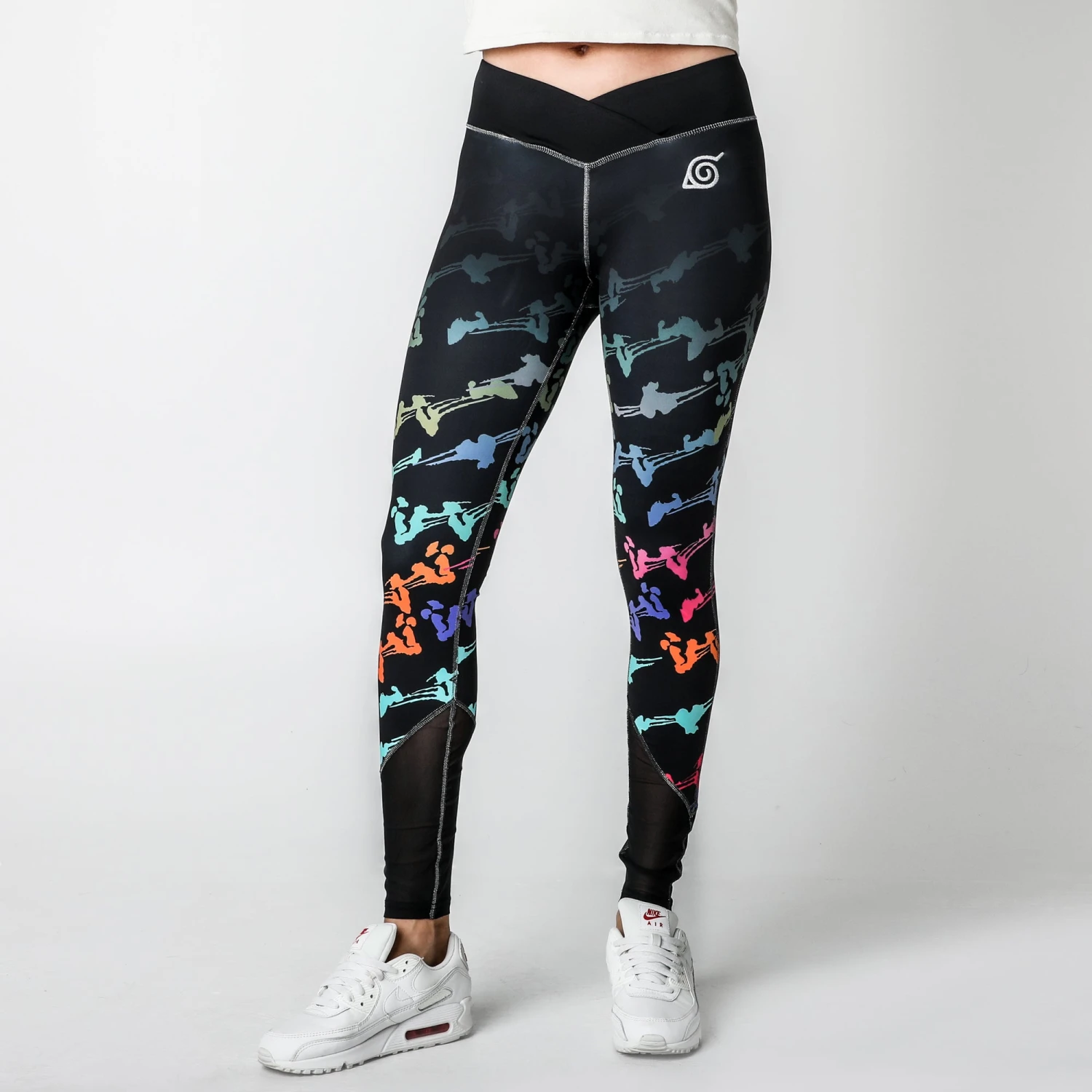 Multi-Color Naruto Leggings 3 Multi-Color Naruto Leggings
