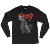 Guts Black Longsleeve Tee -Atsuko Sale Store LS7REVCRU 1copy
