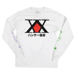 Hunter Association White Long Sleeve Tee
