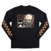 Bakugo X Badtz Maru Black Long Sleeve