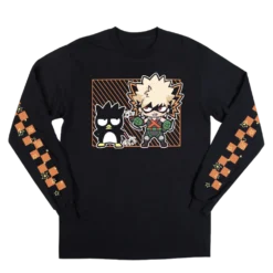 Bakugo X Badtz Maru Black Long Sleeve