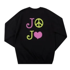 Josuke Black Crewneck Sweatshirt -Atsuko Sale Store LS8RIXJOJ 2