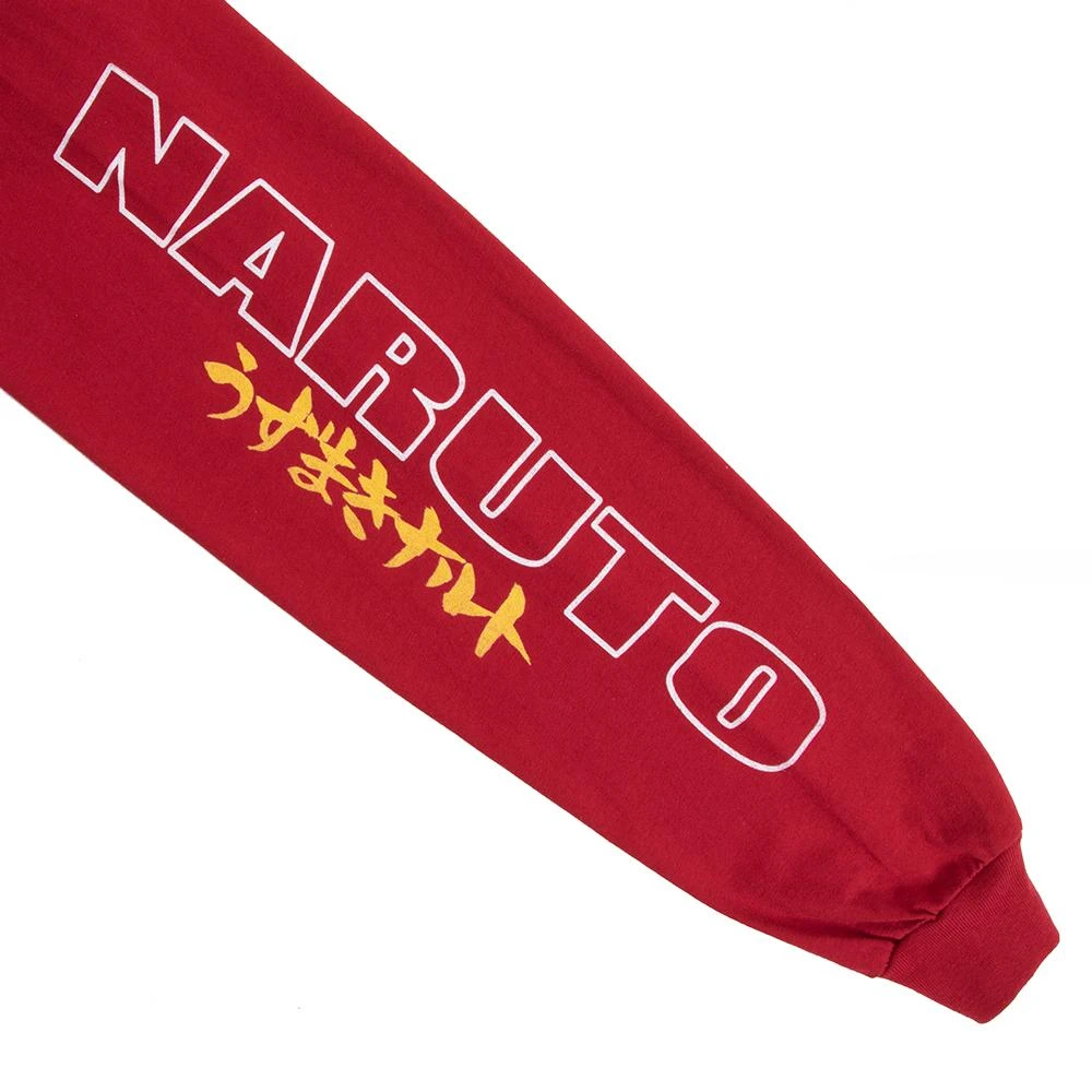 Red Naruto Uzumaki Long Sleeve 7 Red Naruto Uzumaki Long Sleeve - Image 5