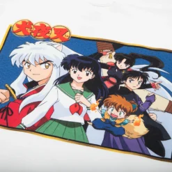 Team Inuyasha White Crew Neck Sweatshirt 9 Team Inuyasha White Crew Neck Sweatshirt -Atsuko Sale Store LS907QINY 4