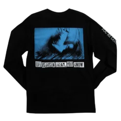 Life Is But A Dream Spike Black Long Sleeve Tee -Atsuko Sale Store LS90MICBP 2