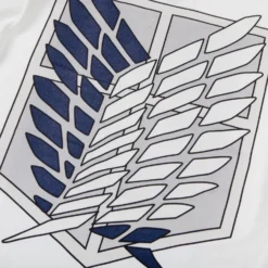 Mikasa And Female Titan White Long Sleeve -Atsuko Sale Store LS9MIWATN 4