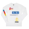 RX-78-2Beam Saber White Long Sleeve