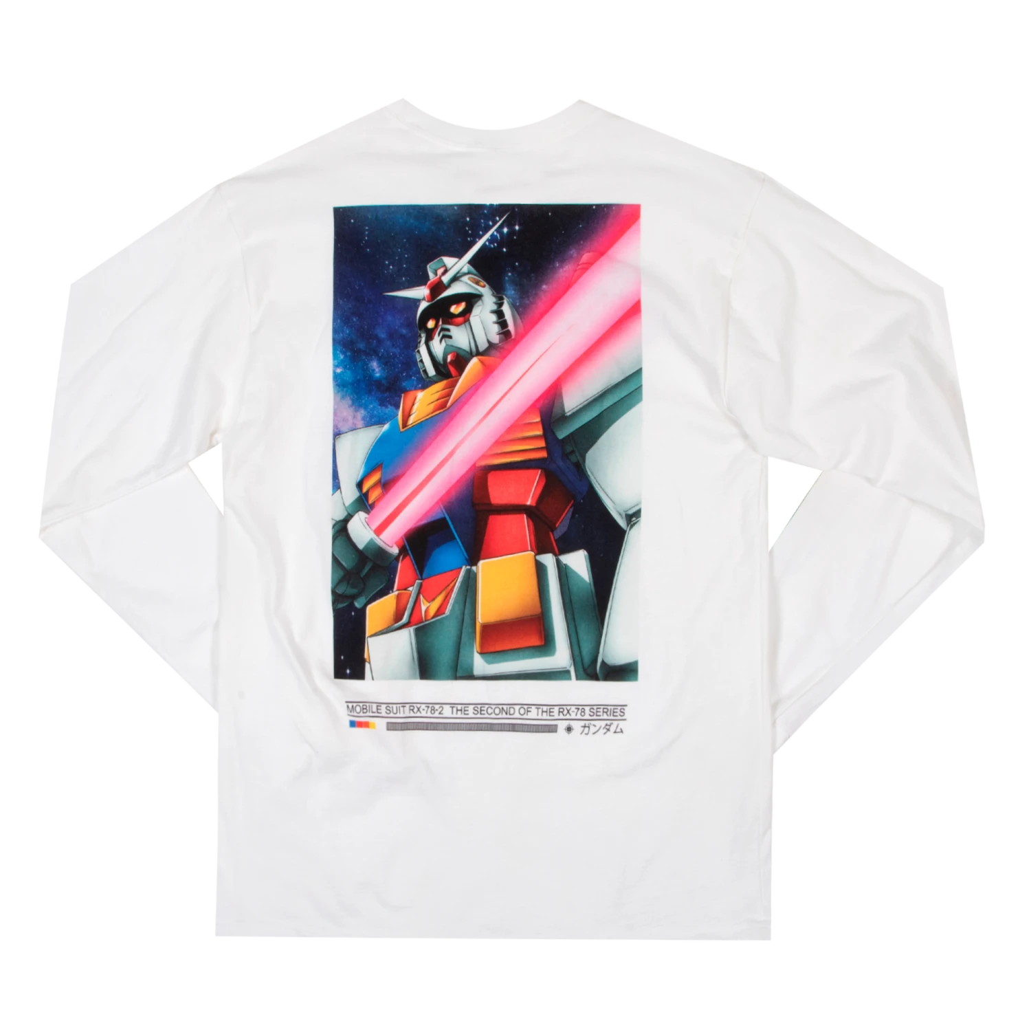 RX-78-2Beam Saber White Long Sleeve 4 RX-78-2Beam Saber White Long Sleeve - Image 2