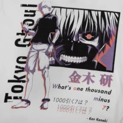 Ken One Eyed Ghoul White Long Sleeve -Atsuko Sale Store LS9NYHTGH 3