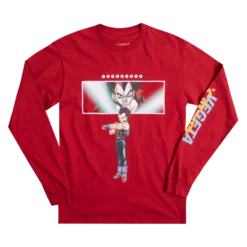 Vegeta Red Long Sleeve