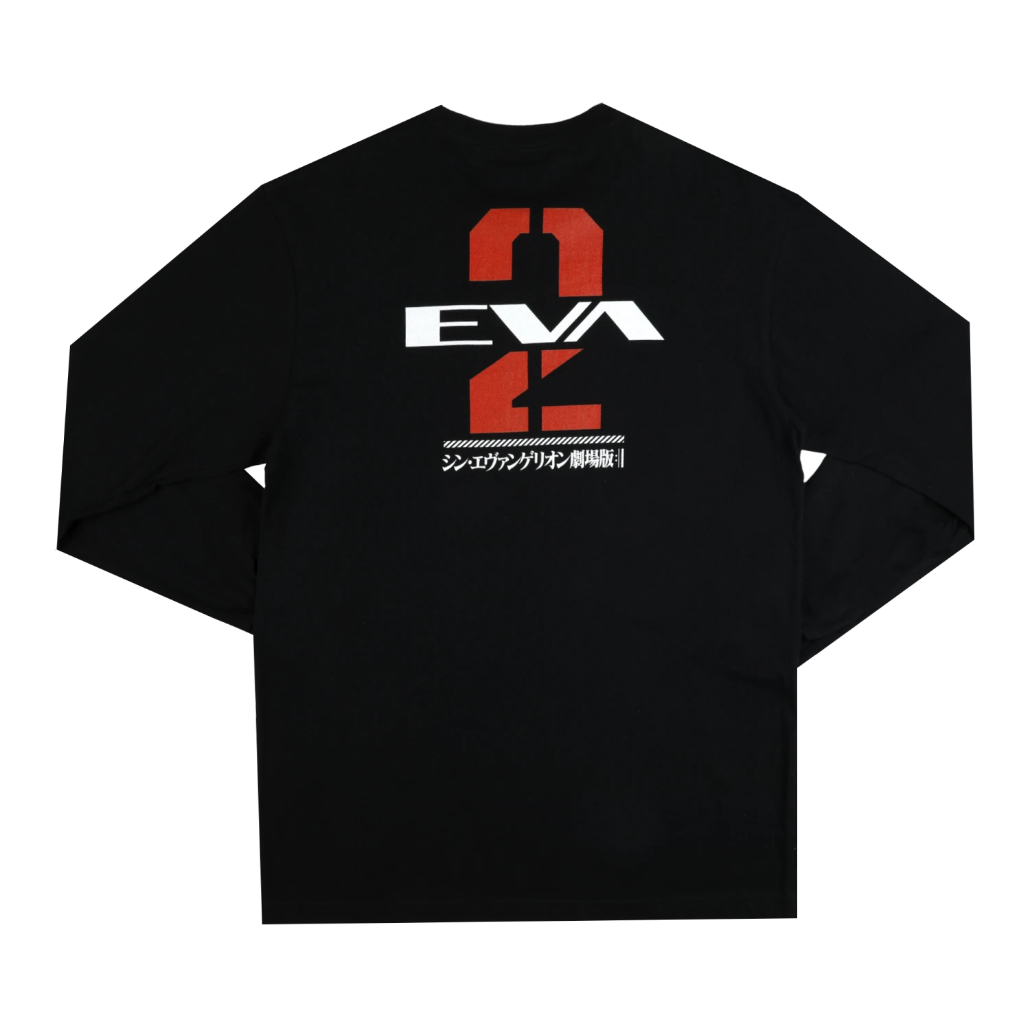 Thrice Upon A Time Eva Unit-02 Black Long Sleeve 4 Thrice Upon A Time Eva Unit-02 Black Long Sleeve - Image 2