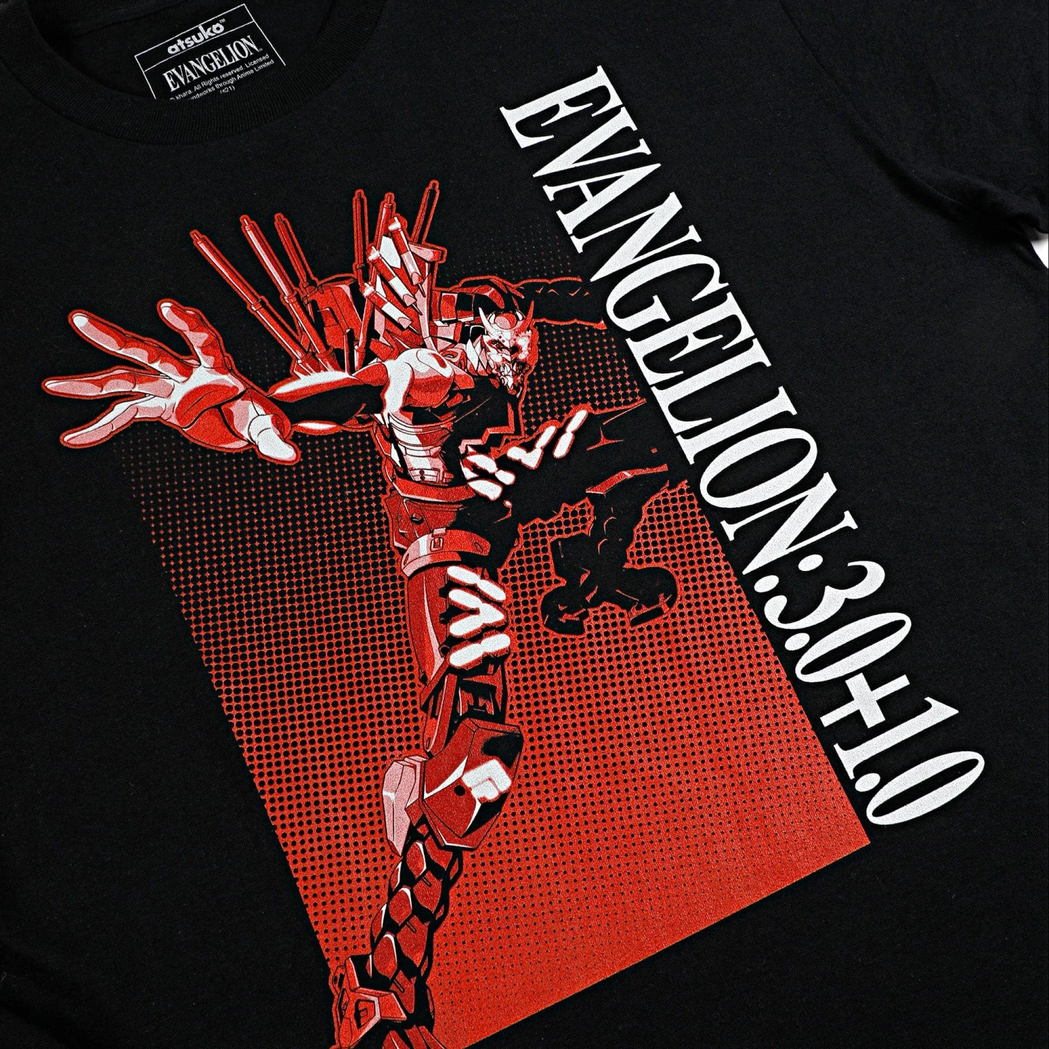 Thrice Upon A Time Eva Unit-02 Black Long Sleeve 5 Thrice Upon A Time Eva Unit-02 Black Long Sleeve - Image 3