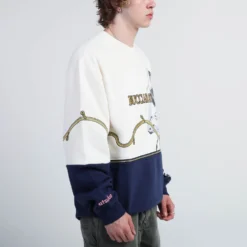 Golden Wind Bucciarati Zip Panel Sweatshirt -Atsuko Sale Store LSA51NZJOJ ecomm CHRISTIANLARGE 2