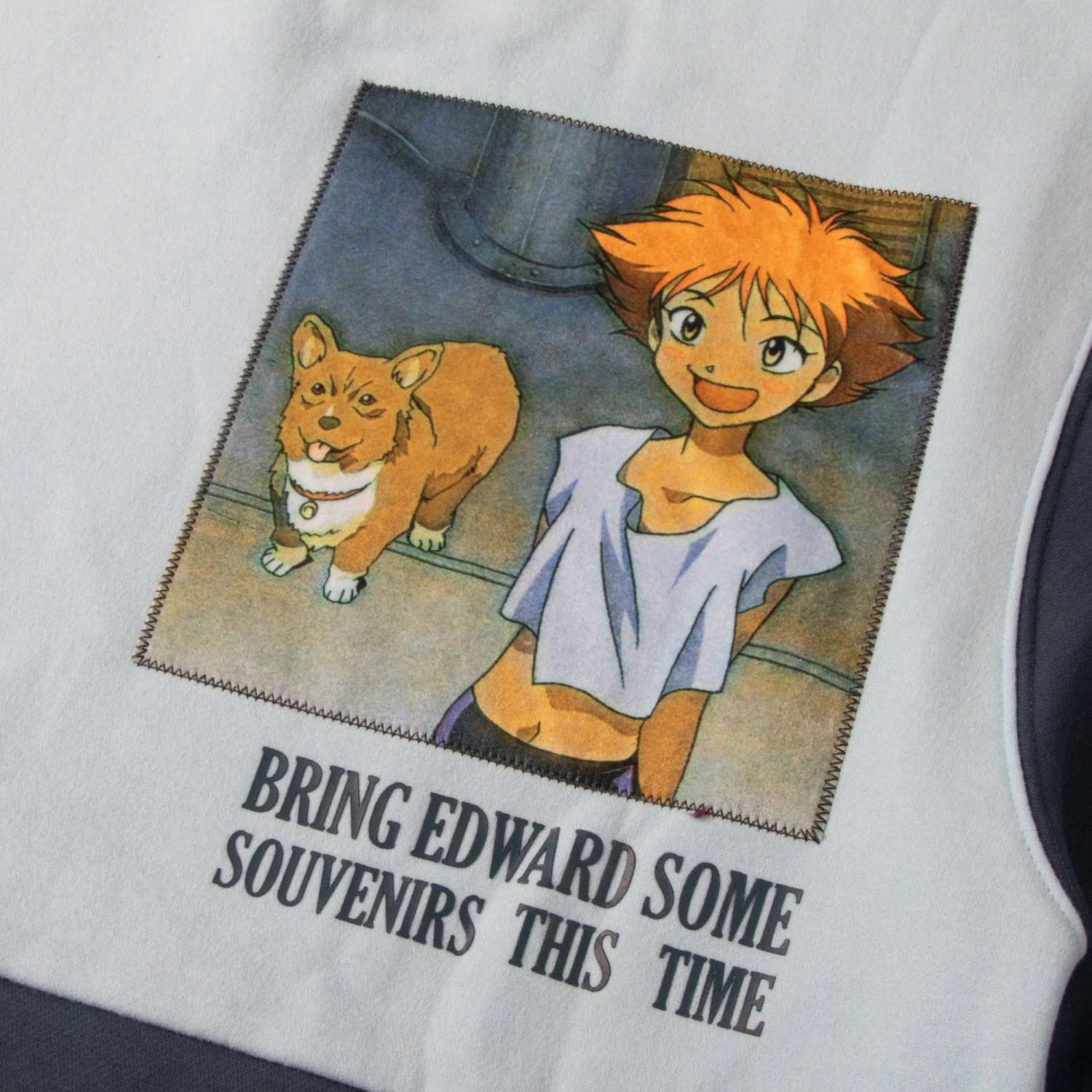 Radical Edward & Ein Patchwork Panel Crew Neck Sweatshirt 9 Radical Edward & Ein Patchwork Panel Crew Neck Sweatshirt - Image 7