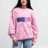 Yu Yu Hakusho Pink Crew Neck Sweatshirt -Atsuko Sale Store LSA5V4WYYH ecomm LUNASMALL