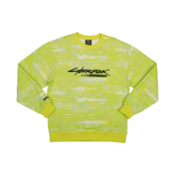 Edgerunner Lime Crew Neck Sweatshirt -Atsuko Sale Store LSA5V50CPE 001