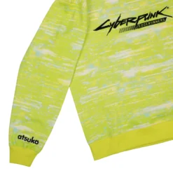 Edgerunner Lime Crew Neck Sweatshirt -Atsuko Sale Store LSA5V50CPE 005