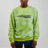 Edgerunner Lime Crew Neck Sweatshirt 2 Edgerunner Lime Crew Neck Sweatshirt -Atsuko Sale Store LSA5V50CPE JordanLarge001
