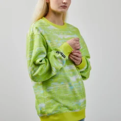 Edgerunner Lime Crew Neck Sweatshirt -Atsuko Sale Store LSA5V50CPE RachelSmall003