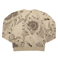 Samurai Champloo Beige Crew Neck Sweatshirt -Atsuko Sale Store LSA5WPRSCH 02