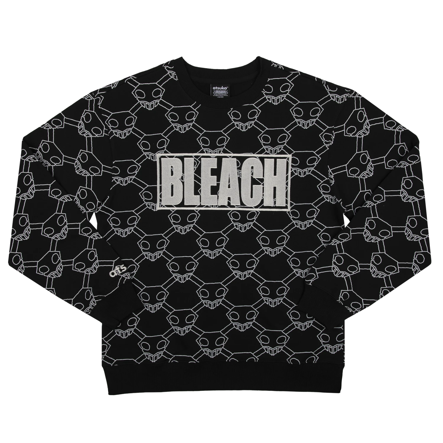BLEACH Black Crew Neck Sweatshirt 5 BLEACH Black Crew Neck Sweatshirt - Image 3