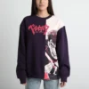 Guts Split Crew Neck Sweatshirt -Atsuko Sale Store LSM1DKJCRU ecomm