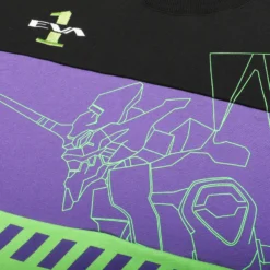Eva Unit-01 Crew Neck Sweatshirt -Atsuko Sale Store LSM1DKLNGE