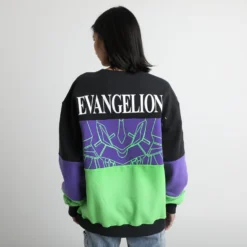Eva Unit-01 Crew Neck Sweatshirt -Atsuko Sale Store LSM1DKLNGE ecomm 5