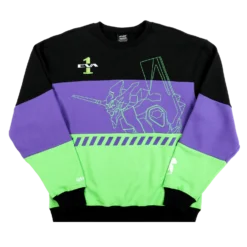 Eva Unit-01 Crew Neck Sweatshirt -Atsuko Sale Store LSM1DKLNGE 1