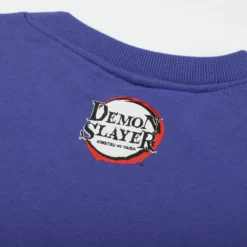 Demon Slayer Corps Blue Crew Neck Sweatshirt -Atsuko Sale Store LSM1U4TDMS 4