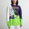 Eva Unit-01 Split Crew Neck Sweatshirt -Atsuko Sale Store LSM1UMJNGE ecomm