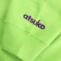 Eva Unit-01 Split Crew Neck Sweatshirt -Atsuko Sale Store LSM1UMJNGE 2