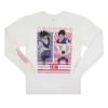 Gohan White Long Sleeve 1 Gohan White Long Sleeve -Atsuko Sale Store LSM29LGDBH 1