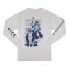 Weregarurumon And Matt Friendship White Longsleeve -Atsuko Sale Store LSM2B7SDIG 001