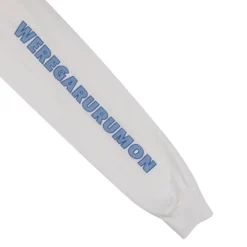 Weregarurumon And Matt Friendship White Longsleeve -Atsuko Sale Store LSM2B7SDIG 003