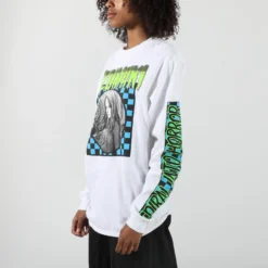 Uzumaki Glow In The Dark White Long Sleeve -Atsuko Sale Store LSM2CV6ITO ecomm 2