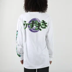 Uzumaki Glow In The Dark White Long Sleeve -Atsuko Sale Store LSM2CV6ITO ecomm 3