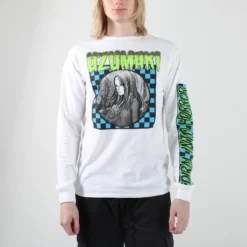Uzumaki Glow In The Dark White Long Sleeve