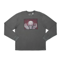 Skull Knight & Brand Of Sacrifice Mineral Wash Long Sleeve -Atsuko Sale Store LSM2JQZCRU 001