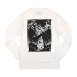 Marley Attack White Long Sleeve 12 Marley Attack White Long Sleeve -Atsuko Sale Store LSM5932ATN 2