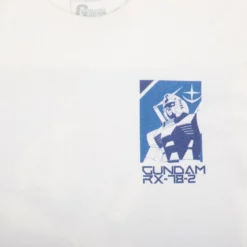 True Blue RX-78-2 White Long Sleeve -Atsuko Sale Store LSM625TGUN 03