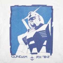 True Blue RX-78-2 White Long Sleeve -Atsuko Sale Store LSM625TGUN 04