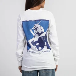 True Blue RX-78-2 White Long Sleeve -Atsuko Sale Store LSM625TGUN ecomm AMBERMEDIUM 3