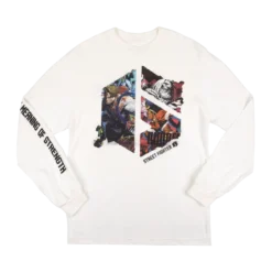 Six Collage White Long Sleeve
