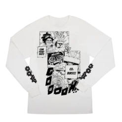 Cast Blast White Long Sleeve -Atsuko Sale Store LSM6DYWMFE 1