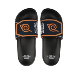 NARUTO Uzumaki Navy Velcro Slides