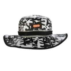 Naruto Allover Black & White Print Boonie Hat